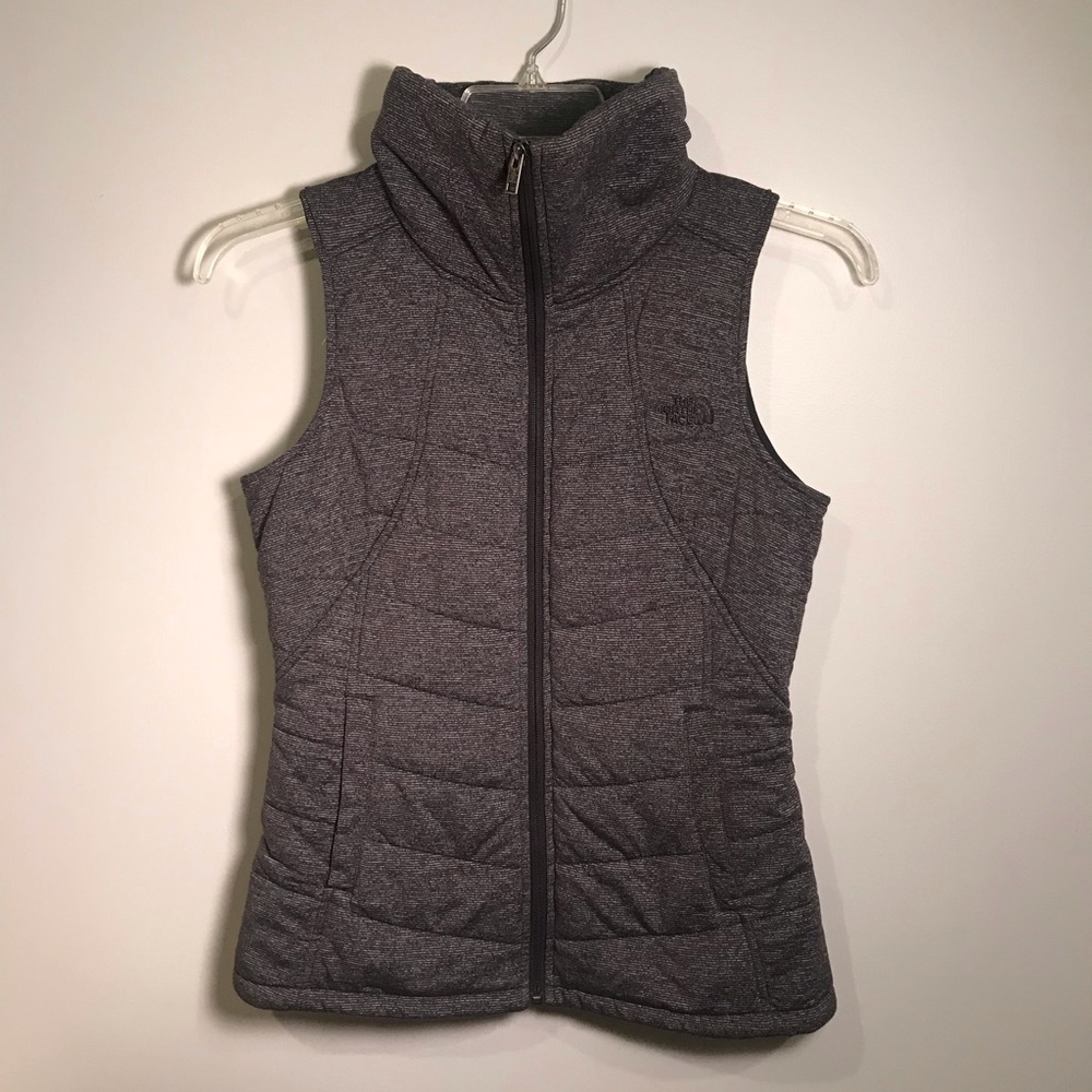 North face winter vest